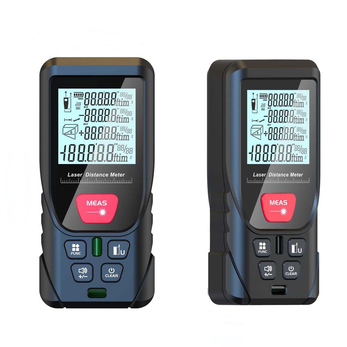 Laser Distance Meter With Bubble Level - 100m Laser-Entfernungs messer 50m Laser-Entfernungs messer