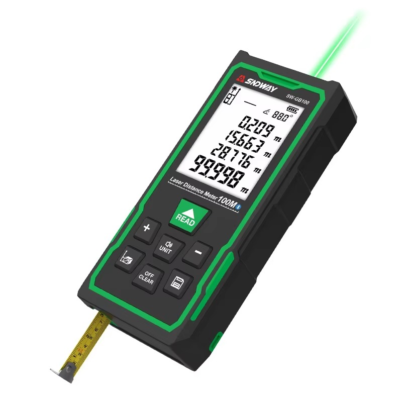 Laser Distance Meter 2 In 1 Tape - SW-GB 2-in-1 Laser-Entfernungsmesser mit Maßband zur