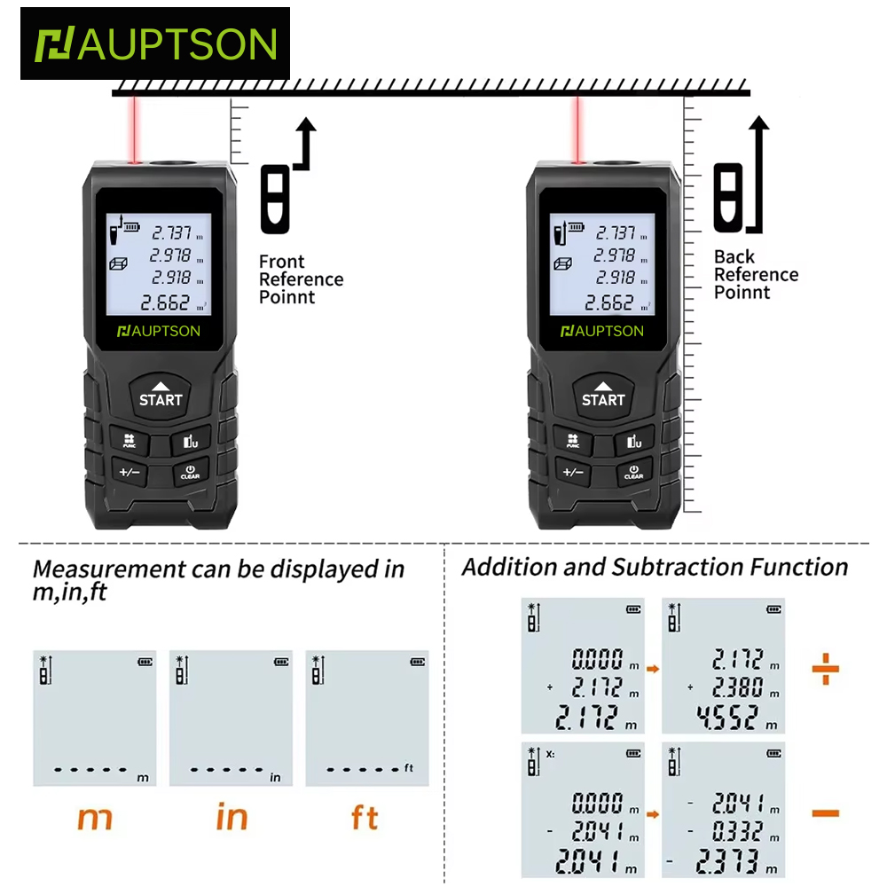 HAUPTSON 70/100M Laser-Entfern – Laser Distance Meter 100M Bewertung und Preis