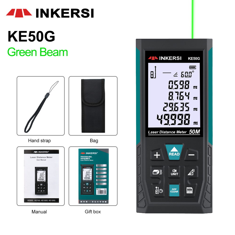Laser-Entfernungsmesser 50M Di – Laser Distance Meter With Bubble Level Bewertung und Preis