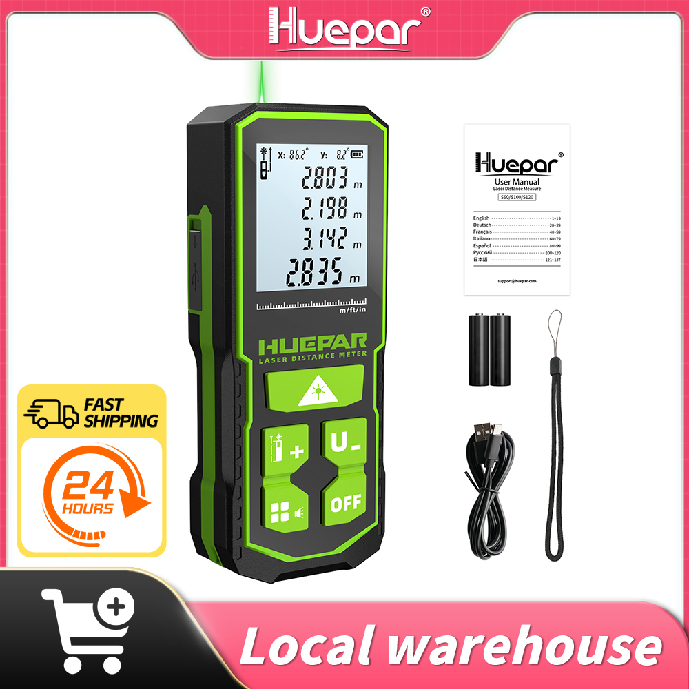 Huepar Laser-Entfernungsmesser – Laser Distance Meter 100M Bewertung und Preis