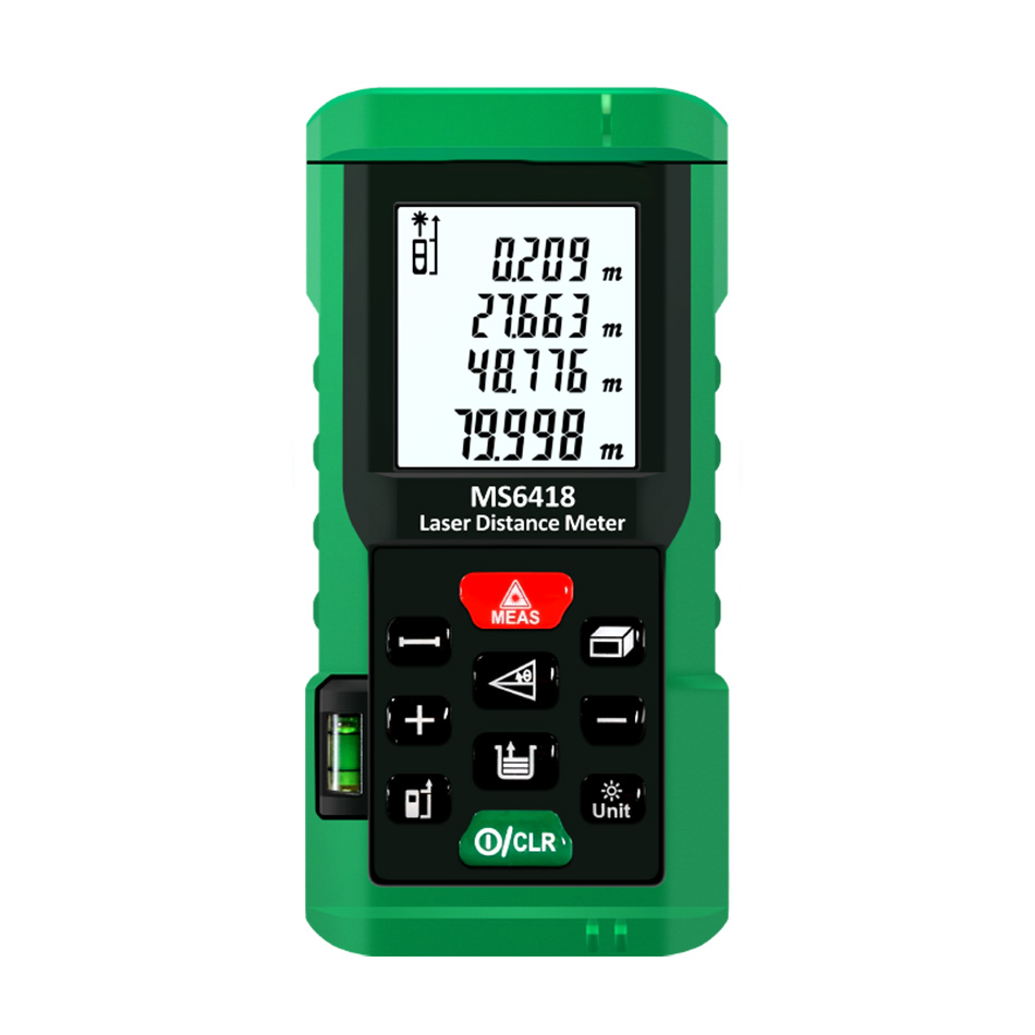 Hochwertiger MS6418 Laser-Entf – Laser Distance Meter With Bubble Level Bewertung und Preis