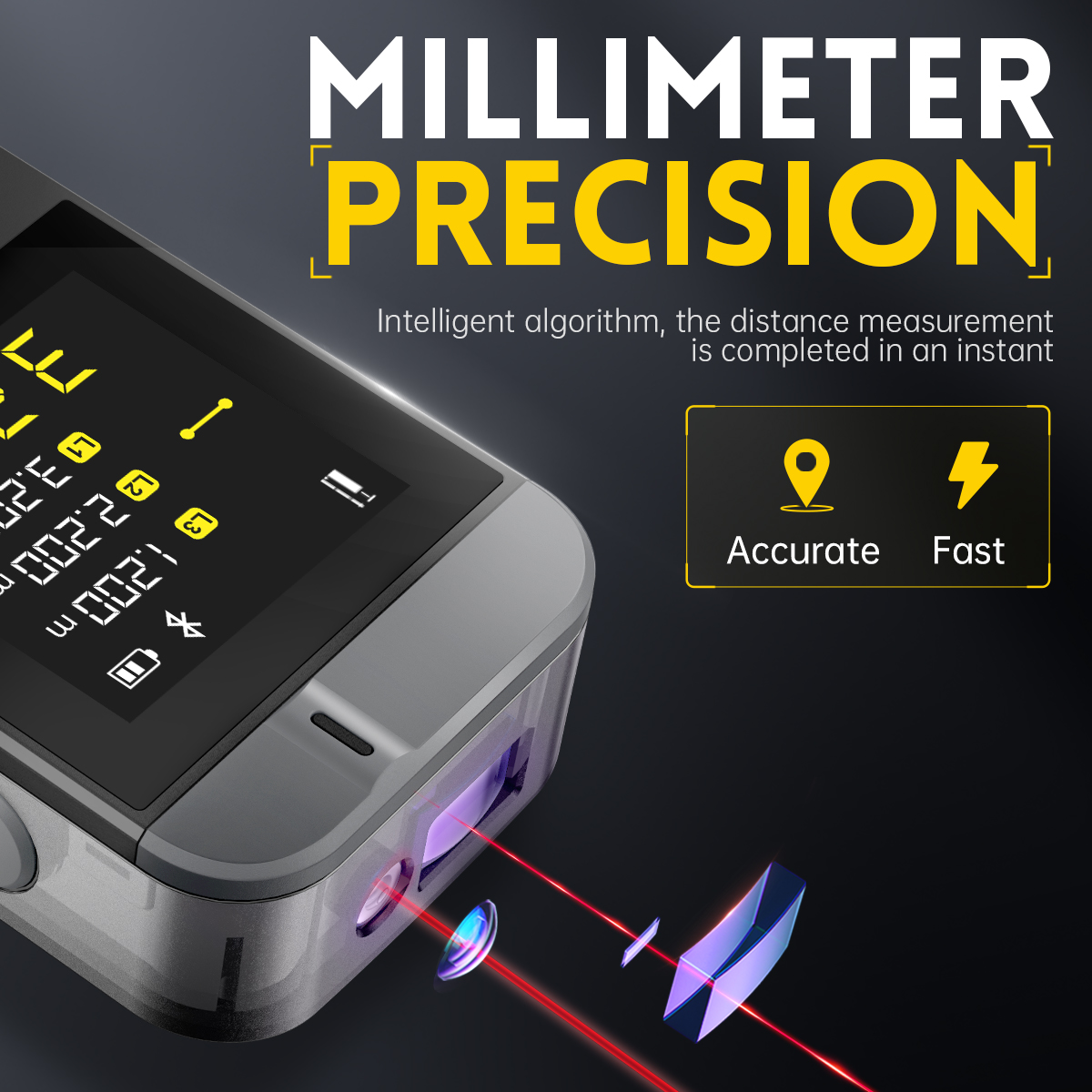 FNIRSI IR40 Laser-Entfernungsm – Laser Measure 40M Bluetooth Bewertung und Preis