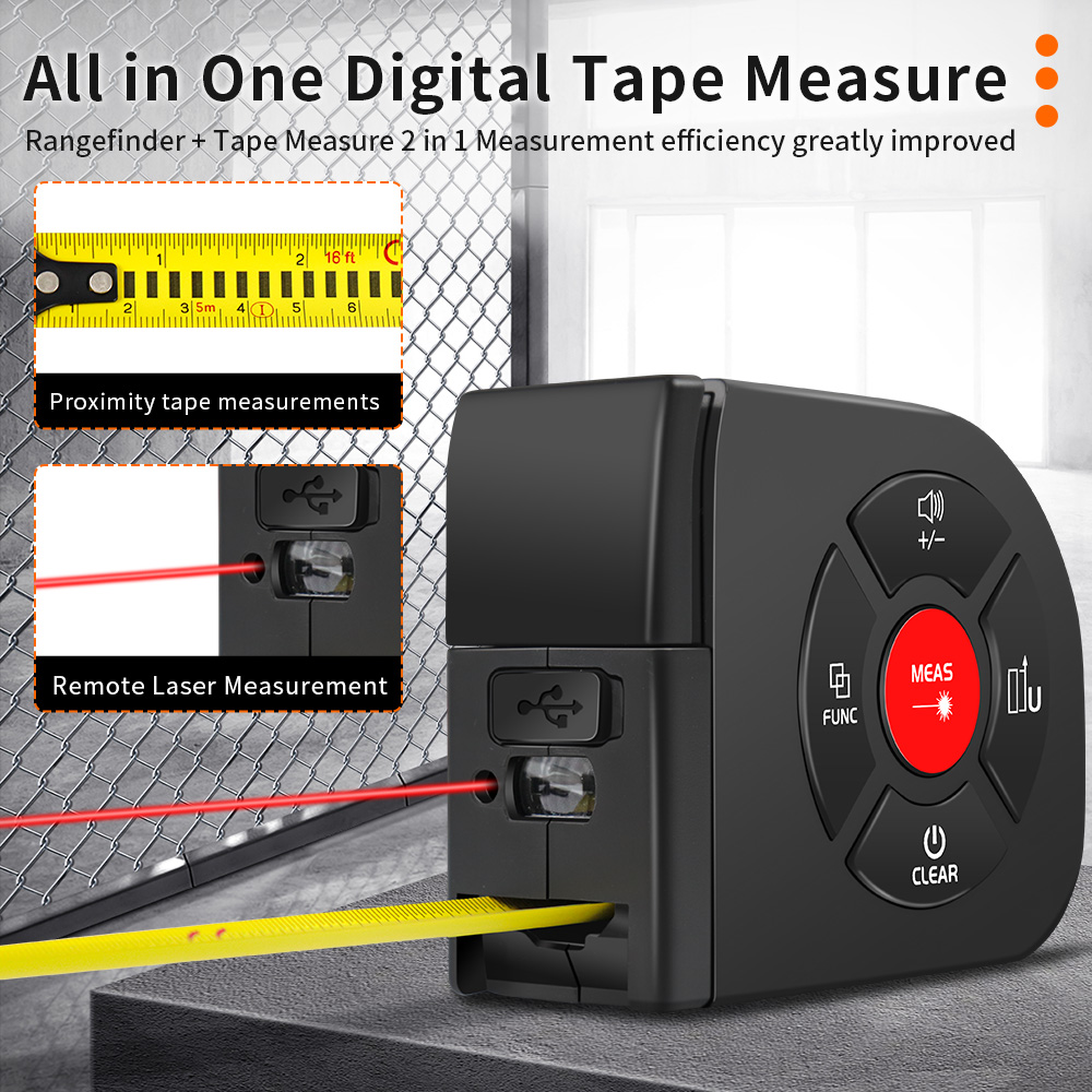 Snakol Laser-Maßband 2-in-1 En – Laser Distance Meter 2 In 1 Tape Bewertung und Preis