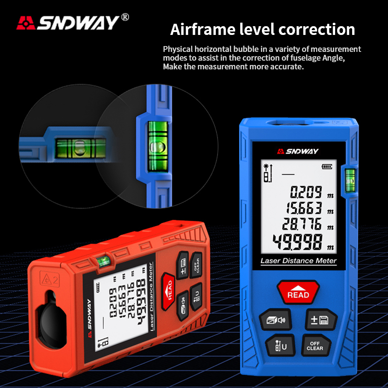 SNDWAY H-DS50 50m Digitaler La – Laser Measure Area Volume Calculator Bewertung und Preis