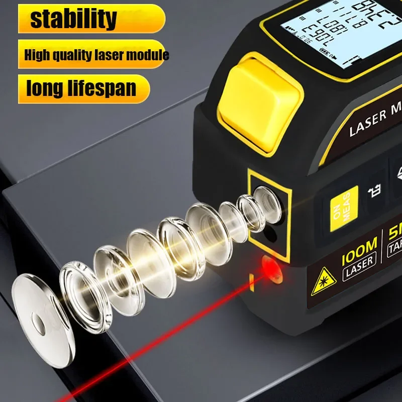 4-in-1 Laser-Entfernungsmesser – Laser Measure 40M Bluetooth Bewertung und Preis