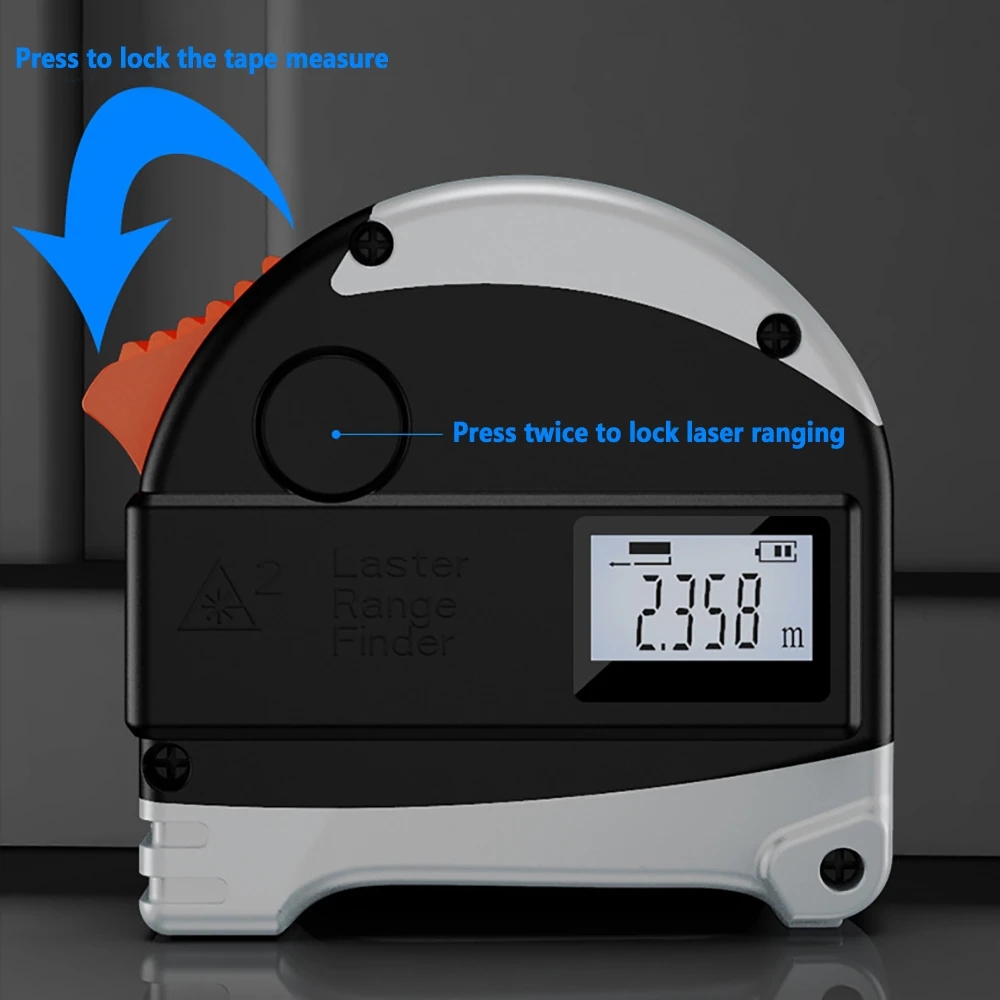 Laser bandmaß Digital anzeige  – Digital Tape Measure 5M Laser Bewertung und Preis