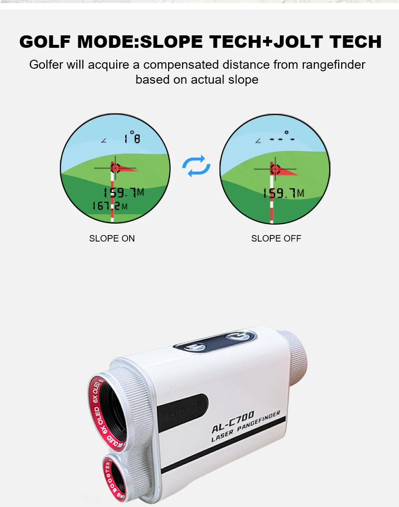 600 Meter Laser-Entfernungsmes – Golf Rangefinder Laser Slope Bewertung und Preis