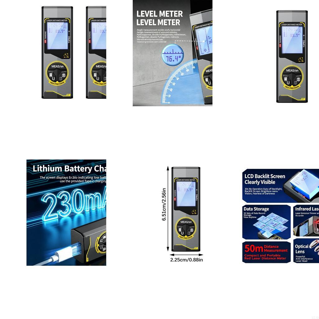 Entfernungsmesser mit 50 Grupp – Laser Measure Area Volume Calculator Bewertung und Preis