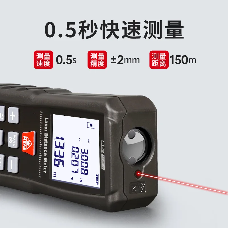 Premium CEM Laser-Entfernungsm – Laser Distance Meter With Bubble Level Bewertung und Preis