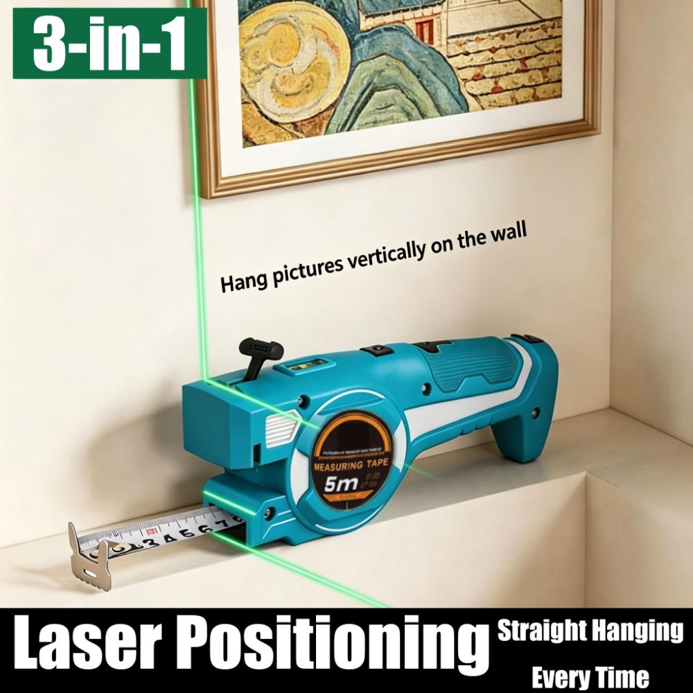 3-in-1 Laser-Maßband Hochpräzi – Digital Tape Measure 5M Laser Bewertung und Preis