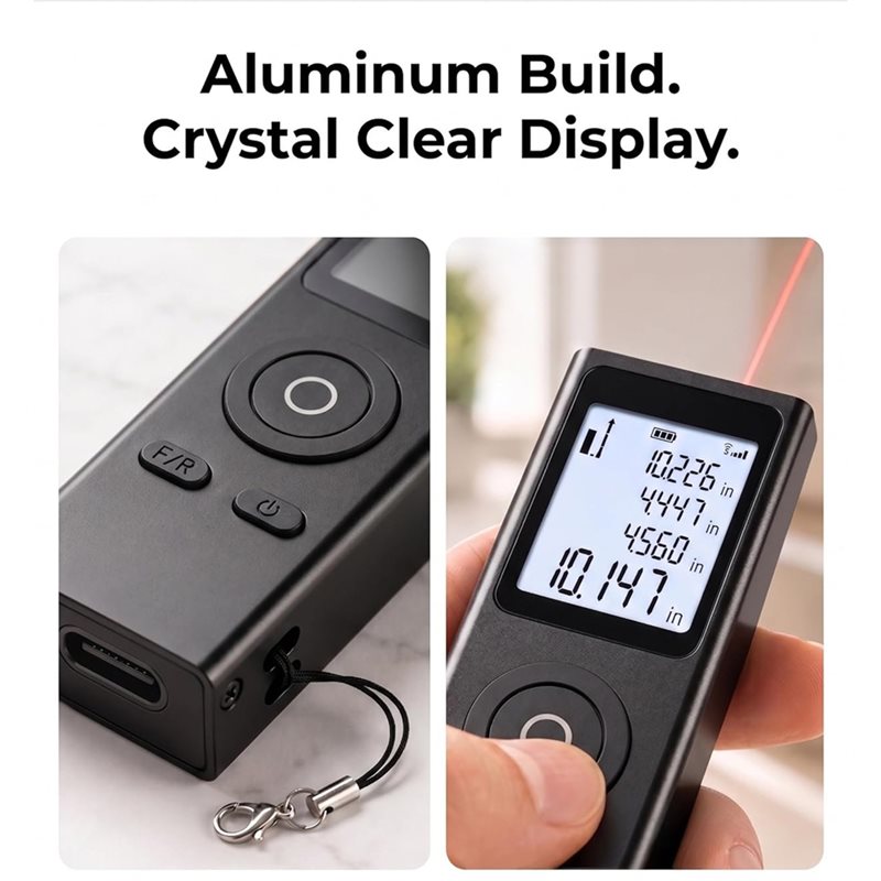 ABVG-Mini Laser-Messwerkzeug i – Mini Laser Measure Keychain Bewertung und Preis