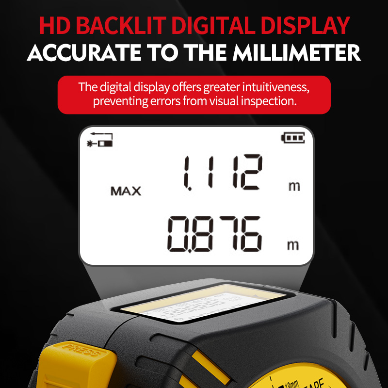 Nohawk Laser-Maßband Hochpräzi – Digital Tape Measure 5M Laser Bewertung und Preis