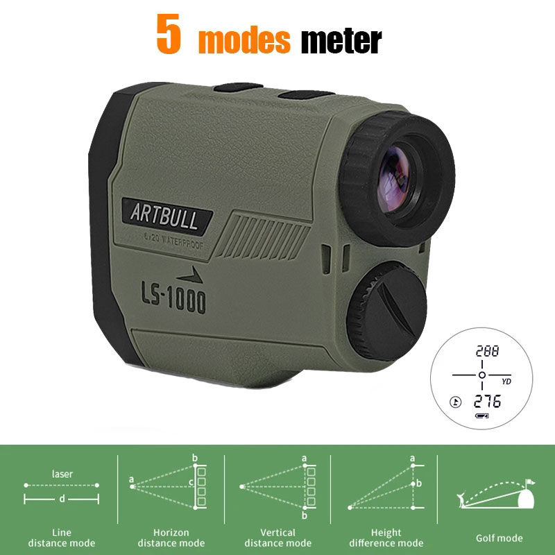 ARTBULL Laser-Entfernungsmesse – Golf Rangefinder Laser Slope Bewertung und Preis