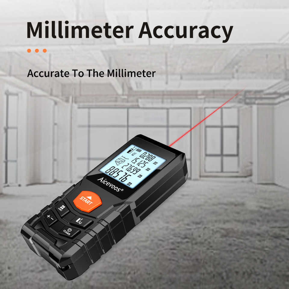 Aicevoos Digitaler Laser-Entfe – Laser Distance Meter 100M Bewertung und Preis