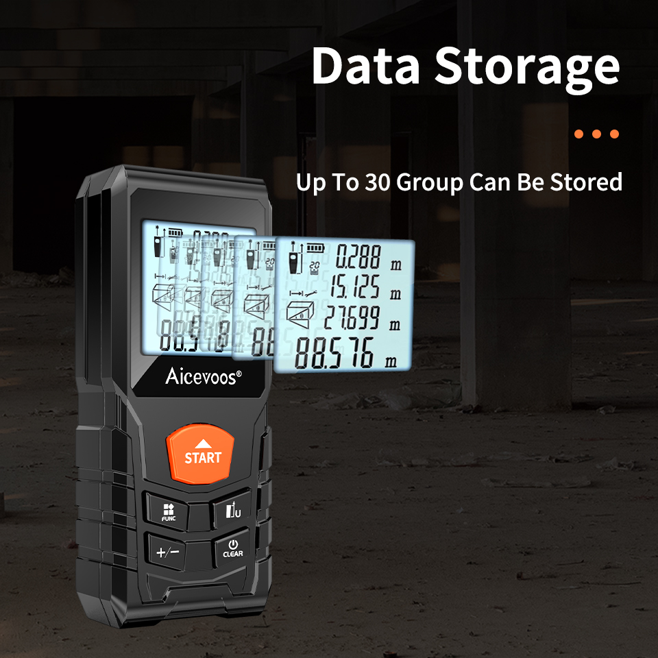 Aicevoos Digitaler Laser-Entfe – Laser Distance Meter 100M Bewertung und Preis