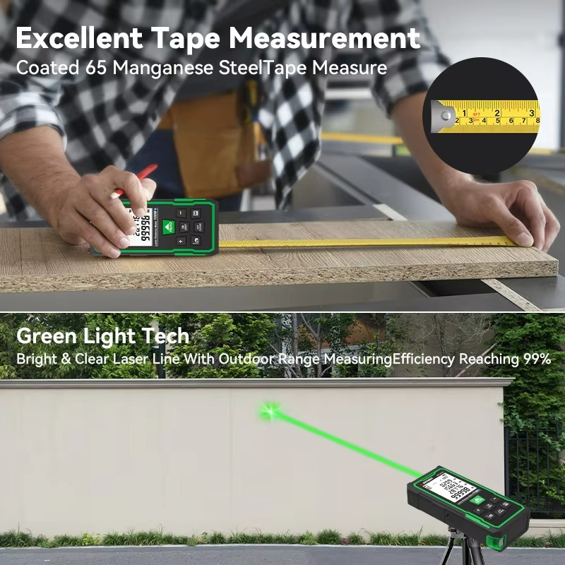 SW-GB 2-in-1 Laser-Entfernungs – Laser Distance Meter 2 In 1 Tape Bewertung und Preis